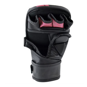 ขายส่งคุณภาพสูงการออกแบบที่กําหนดเองที่ดีที่สุดถุงมือซ้อม MMA สีดําถุงมือซ้อมซ้อม MMA สําหรับการฝึกต่อสู้ - Product Image 2