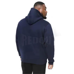 Sudadera con Capucha Extra Grande de Felpa Gruesa 100% Algodón, Estilo Casual de Invierno, Color Sólido, Calidad Premium, Hecha en Pakistán, 2025 - Product Image 2