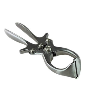 Emascators de arena de acero inoxidable de 31cm de alta calidad, instrumento de inseminación veterinaria para abrazadera de castración, inseminación de ganado - Product Image 4