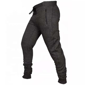 2024 Custom Workout Trousers <b>for</b> <b>Men</b> High Quality Cotton Fleece Breathable Jogger Sweatpants with Pockets Casual Canvas Style - Product Image 3