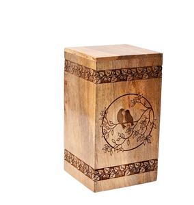 Hardwood <b>Urn</b> box For <b>Pets</b> <b>Ashes</b> Also Use For Large Small Keepsake for Cremation burial - Product Image 6