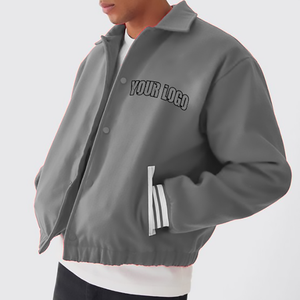 Veste universitaire personnalisée OEM, veste de baseball pour l'école et le collège, veste universitaire pour hommes, logos brodés, vestes respirantes - Product Image 3