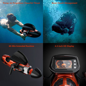 Scooter Subacuático a Prueba de Agua, Nuevo, con Bomba, Alcance de hasta 40m de Profundidad, 21kg de Empuje Máximo, Hélice - Product Image 3