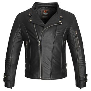 Productos de tendencia superior 2024 Ropa de hombre Chaqueta de motorista de cuero de moda Alta calidad Con logotipo y diseños personalizados chaqueta de invierno - Product Image 3