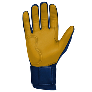 Gants de frappeur de baseball personnalisés à manchette longue Gants d'entraînement de sport en cuir durable BBG-0038 OEM OEM vente en gros OEM - Product Image 3