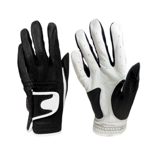 Gants de golf en cuir Cabretta de qualité supérieure pour hommes et femmes Logo personnalisé Gants de sport respirants Main gauche droite Extérieur - Product Image 1