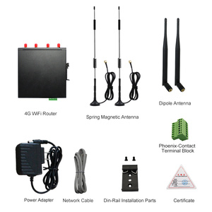 4 LAN 1 WAN 2.4g Wifi VLAN VPN Industrial 4g <strong>Router</strong> - Product Image 2