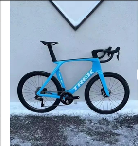 Bicicleta de Carretera Trek de Carbono, 28 Pulgadas, Horquilla Rígida, Freno de Disco Mecánico, 21 Velocidades, Bicicleta Deportiva Ligera para Adultos - Product Image 1
