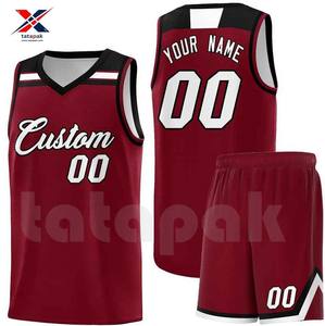 Uniformes de basket-ball personnalisés Logos et numéros personnalisés inclus pour les ligues adultes et les vêtements d'équipe d'entraînement/Options d'impression disponibles - Product Image 3