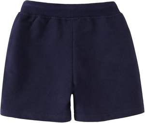 New Arrival Cotton Fleece Summer Kids Sweat <b>Shorts</b> with Pockets Navy Blue Mesh Sports Runner <b>Shorts</b> Jogger Drawstring <b>Shorts</b> - Product Image 2