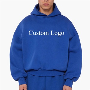Sudaderas con Capucha Extra Grandes de Alta Calidad, 100% Algodón Grueso, Lisas, sin Cordones, Unisex, con Logotipo Personalizado, Tallas Grandes para Hombre - Product Image 1