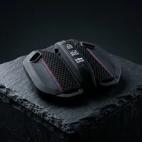 Housse de clé en silicone style course pour Kia Sportage Sorento Forte K5 EV6 EV9, texture nid d'abeille, étui de protection pour clé, prix usine