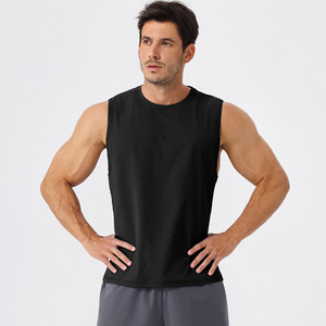 Camiseta Deportiva Personalizada con Logotipo para Hombre, Camiseta sin Mangas Transpirable para Gimnasio, Entrenamiento, Running, Camiseta Deportiva Atlética, Chaleco sin Mangas, Ropa Deportiva para Hombre - Product Image 2