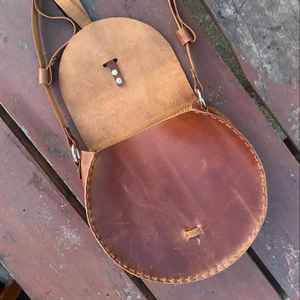 OEM luxe dames haute qualité en cuir véritable sac à bandoulière style vintage étanche fermeture éclair usage quotidien bonbons femmes sacs fourre-tout - Product Image 5