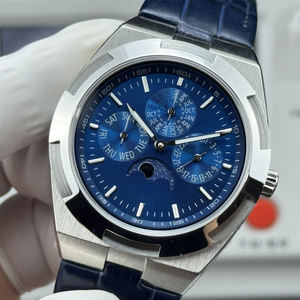 นาฬิกาข้อมือผู้ชาย Top VC 4300 ETA ระบบกลไกบางเฉียบ พร้อมปฏิทินถาวร แสดงข้างขึ้นข้างแรม สายถอดเร็ว ดีไซน์ธุรกิจ รุ่น 10 - Product Image 3