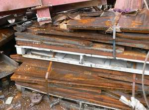 Chatarra de Placas de Acero Ferroso PNS y Acero Estructural Cortado para Fundición - Product Image 6