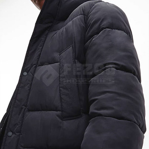 Chaquetas Acolchadas con Capucha Impermeables y Ecológicas de Manga Larga para Invierno, Estilo Personalizado 2025 para Hombre, Precio al por Mayor - Product Image 3
