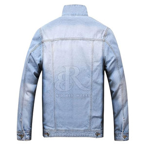 Haute qualité XS hommes hiver Jeans vestes toile tissu haute rue Style OEM marque privée Service pour adultes porter - Product Image 2