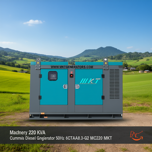 Générateur diesel Cummins 220 KVA 50Hz 6CTAA8.3-G2 MC220 MKT - Product Image 3