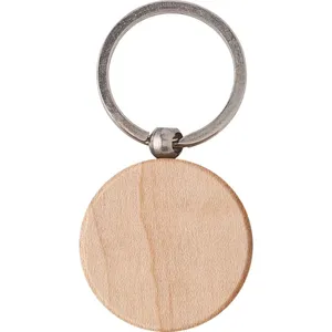 Portachiavi Personalizzato in Legno per Promozioni - Product Image 1