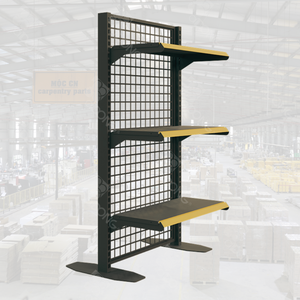 Soporte de exhibición de metal resistente ADONG, estante de góndola de acero de un solo lado, fabricante OEM de Vietnam, Material de hierro A48 - Product Image 1