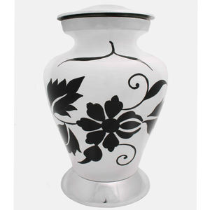 Urne de crémation en laiton gravée avec finition Antique, de qualité supérieure, fabriquée à la main, meilleure vente, urne de cendres humaines - Product Image 4