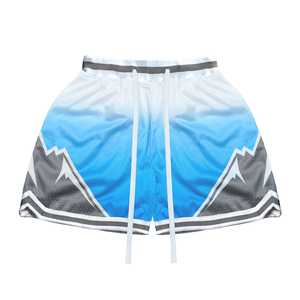 Pantalones Cortos de Malla Personalizados con Cordón Largo, 100% Poliéster, Malla Gruesa y Resistente, Pantalones Cortos de Baloncesto para Hombre, los Mejores Pantalones Cortos de Moda - Product Image 1