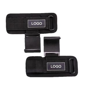 GAF ตะขอยกน้ำหนักพร้อมสายรัดข้อมือ,ถุงมือยกน้ำหนักมือจับรองรับข้อมือสำหรับออกกำลังกายในยิม - Product Image 3