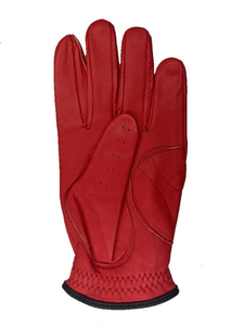Gants de golf de qualité supérieure pour hommes Logo personnalisé en cuir véritable Vente en gros Gants de sport pour adultes - Product Image 4