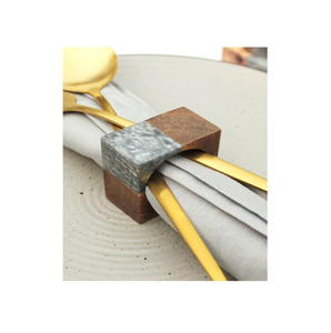 Porte-serviettes en bois et résine dans différents modèles disponibles pour les accessoires décoratifs à la maison à un tarif raisonnable - Product Image 4