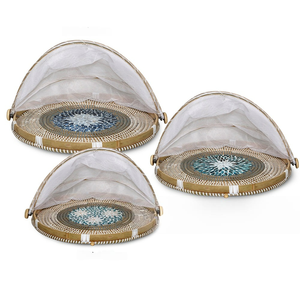 Bandeja para servir de fregona de mezcla de algas marinas de alta calidad con cubierta de comida ecológica para el hogar, cocina, restaurante, almacenamiento hecho en Vietnam - Product Image 2