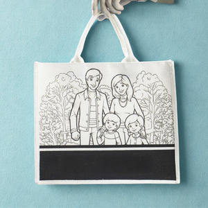 Bolso de mano de lino reutilizable a la moda respetuoso con el medio ambiente al por mayor, bolso de compras en yute con logotipo, bolsos de mano personalizados con asa de algodón en Vietnam - Product Image 2