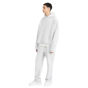 Nueva llegada de algodón con cremallera sudaderas con capucha personalizados Jogging pantalones hombres ropa algodón entrenamiento desgaste chándal conjuntos hombres gimnasio chándales - Product Image 4