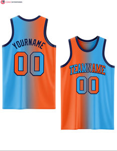 Couleurs différentes personnalisées authentique maillot de basket-ball de retour personnalisé Club Sportswear nom de l'équipe nom du joueur personnalisé - Product Image 2