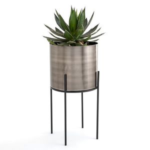 Macetas de metal de alta calidad para exteriores e interiores, uso para decoración de hogares y hoteles a precio barato - Product Image 1