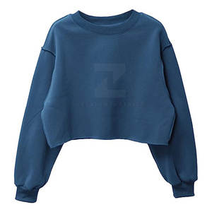 Sudadera Ligera y Transpirable de Algodón 100% para Mujer, con Logotipo Frontal, Calidad Premium, Ropa Casual Personalizable - Product Image 1