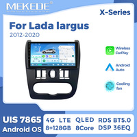 MEKEDE X40 UIS7865 8+128G 2K QLED AKM DSP CarPlay Inalámbrico Android Auto para Lada Largus 2012-2020