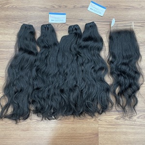 Extensions de trame de cheveux noirs vietnamiens les plus vendues Cheveux humains bruts vierges, qualité SDD, sans produit chimique, longue durée - Product Image 5