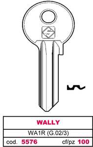 Chiave Asc Wa1r (g.Vac 3) Wally - Product Image 1