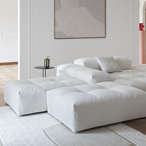 Chingxin Canapés sectionnels extra-modulables CORD VELOUR Grand ensemble de meubles de salon Tissu de velours Chaise en bois Lit Modèle de salle à manger - Product Image 6