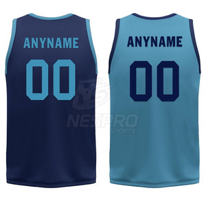 Uniforme de Baloncesto Reversible de Doble Cara 2 en 1, Camiseta de Equipo, Talla Grande, Transpirable, de Secado Rápido para Verano - Product Image 3
