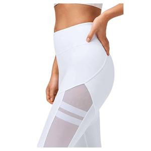 Leggings de couleur unie à taille haute pour l'entraînement actif, le yoga, la remise en forme, séchage rapide, extensible dans quatre directions, respirant et style décontracté - Product Image 6