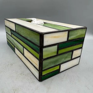 Boîte à mouchoirs en noyer de luxe | Porte-papier en bois pour salle de bain et salon | Mallette de rangement de bureau moderne | Organisateur de décoration intérieure - Product Image 1