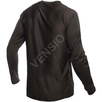 Vente directe du fabricant en gros, maillot de vélo de descente unisexe personnalisé, % polyester, séchage rapide et respirant, service OEM