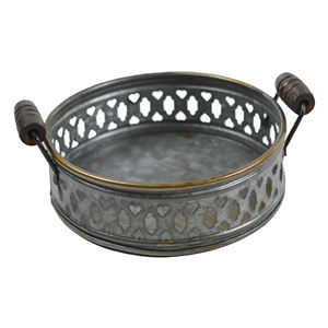 Ensemble de plateaux de service de style nouveau, 3 pièces, forme ovale, thème galvanisé, vaisselle, prix de gros pour la maison, mariage, restaurant, design - Product Image 3