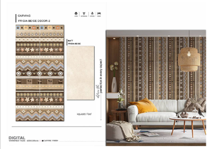 Azulejos de Porcelana Modernos para Piso, Acabado Mate, 600x1200, Losas para Apartamentos, 8 mm de Grosor, Decoración del Hogar, Gran Venta - Product Image 2