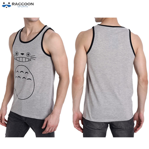 เสื้อกล้ามผู้ชายแรคคูนสปอร์ตผ้าคอตตอน3D สำหรับผู้ใหญ่เสื้อแรคคูนแห้งเร็ว - Product Image 5