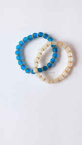 Beautiful Modern Design Raw Agate Loose <b>Beaded</b> <b>Bracelet</b> Wholesale Epoxy Resin Jewelry Making 4mm 6mm 8mm Round Beads <b>Bracelets</b> - Product Image 3