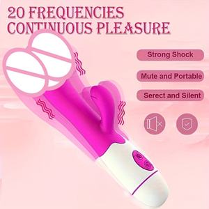Toptan Seks Oyuncakları Kadın Tavşan Dildo Vibratör Vajinal Sıkılaştırıcı G Noktası Stimülasyonu Vibratörler Juguetes Sexuales - Product Image 3
