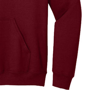 Sweat à capuche en coton uni pour hommes sweat à capuche d'hiver en polaire lourde surdimensionné uni pour hommes - Product Image 4